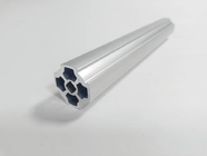 Vlak Zilverachtig Structureel Aluminiumbuizenstelsel 6063-T5 die voor Werkbank/Kar gieten