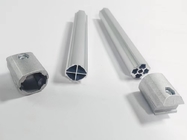 Vlak Zilverachtig Structureel Aluminiumbuizenstelsel 6063-T5 die voor Werkbank/Kar gieten