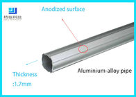 Magere de Buisdiameter 28mm Dikte van de Buismuur 1.7mm Vlak Zilveren Wit al-2817 van de Aluminiumlegering