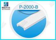 HDPE trekt de Plastic Misstap van de Kettingsgids voor het Vervoeren van Apparaat, Wit Misstap p-2000-B