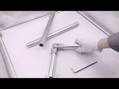 Anodizing Aluminum Tube Joints Die Casting For Working Bench