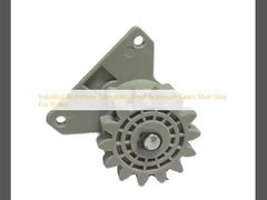 Industrial Aluminium Tube Joints Small Aluminum Gears Silver Grey For Trolley