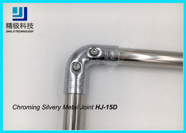 Elbow Electrophoresis / Chrome Pipe Connectors 90 Degree Pipe Fittings HJ-15D