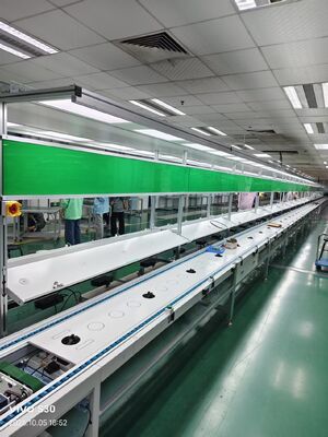 Double Speed Chain Conveyor Line, Automated Assembly Production Line for Workshop