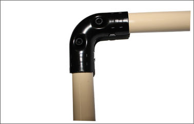 90 Degree SPCC Steel Metal Pipe Joint Hardware Accessories For Lean Pipe