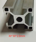 Het versterken van Vierkant Aluminiumprofiel 30mmx30mm met Alumite-Behandeling