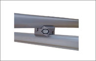 De roterende Zilveren Verbindingen die van het Aluminiumbuizenstelsel 28mm de Pijp van het Diameteraluminium aansluiten