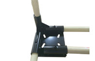 ABS Met een laag bedekte Pijp en Gietmachinewielschakelaar van het Rekmontage van de Metaalpijp