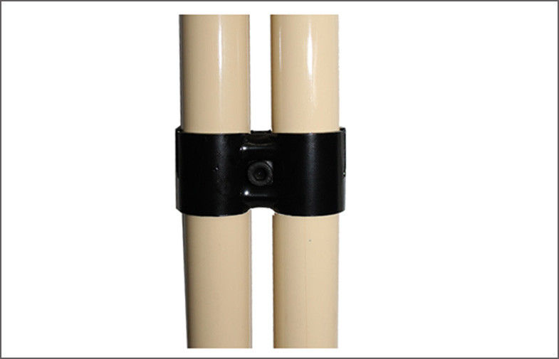 Glossy Chrome Plated Metal Joint Pipe Connector Parallel Pipe Joint System