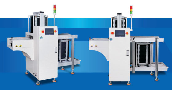 SMT-PCB-transportmachine met PLC-besturing, instelbare snelheid en SMEMA-standaard voor automatisch lossen