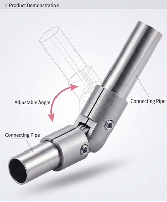 Industriële spuitgieten van draaibare aluminium buisverbindingen met anodische oxidatie voor assemblagelijn en opslagrekken