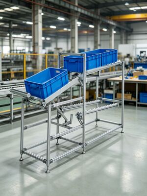 LCIA Bin Tipping Flow-Through Rack