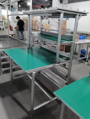 Aluminiumprofiel ESD Lean Workstation met flow roller rack