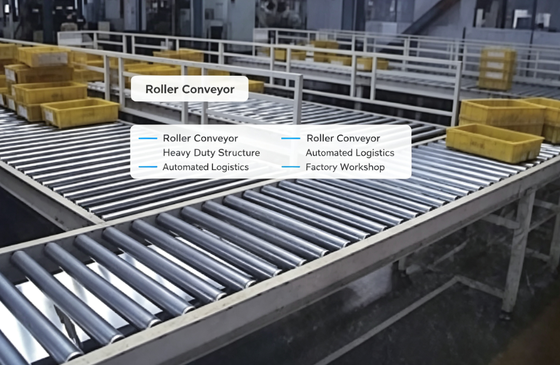 Zware zwaartekracht & aangedreven rolconveyor