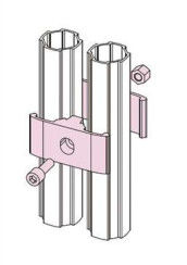 ISO9001 al-11 van de de Montagematrijs van de Aluminiumbuis van de het Afgietsel de Dubbele Buis Parallelle Schakelaar
