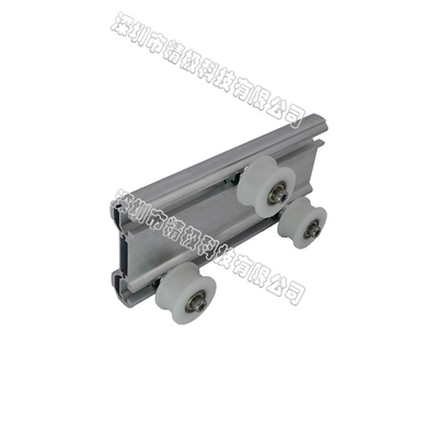 Concave Drie van het de Katrolaluminium van de Aluminiumschuif Zilveren Witte de Legeringsschakelaars